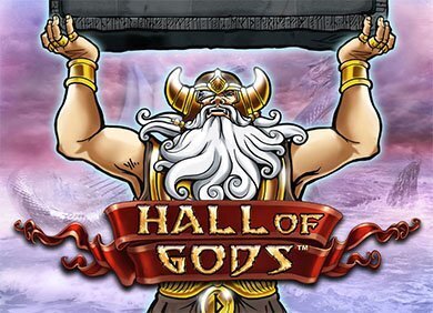 hall of gods jackpot slot logo