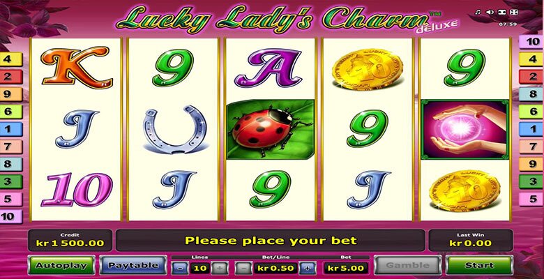lucky ladys charm deluxe casino bonus