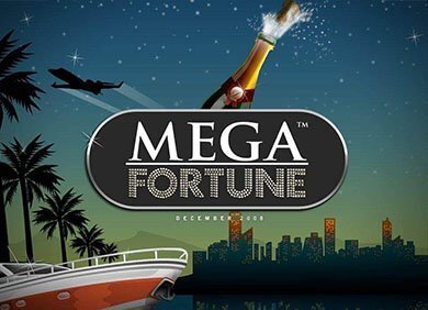 mega fortune jackpot slot logo