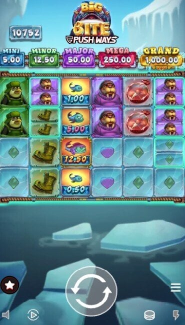 Den nye Push Gaming-spilleautomaten Big Bite Push Ways