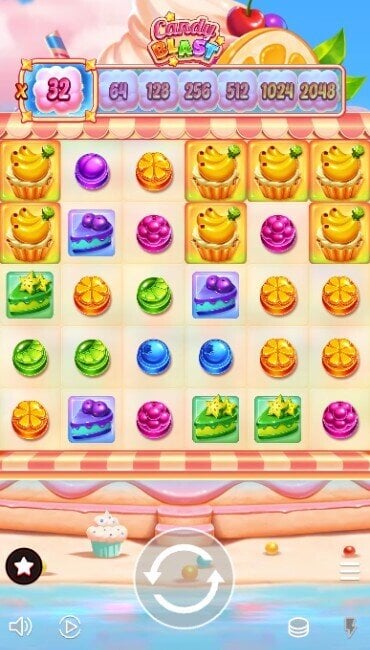 Den nye Push Gaming-spilleautomaten Candy Blast