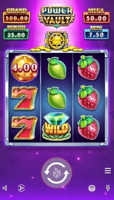 Power Vault, en ny, klassisk spilleautomat fra Push Gaming