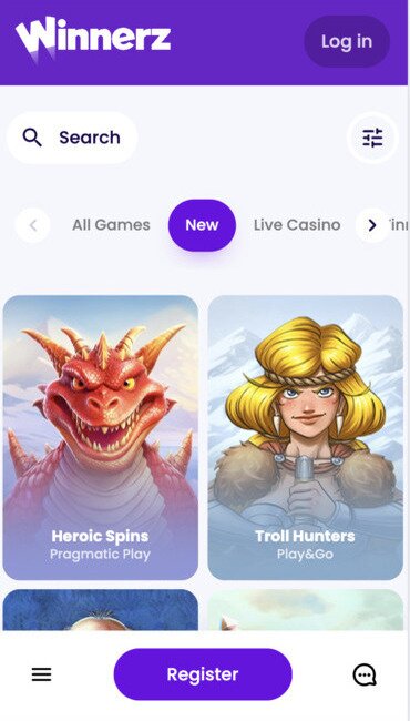 Winnerz Casino New Titles