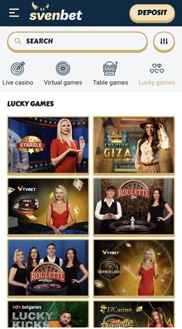 Check out the newest ‘lucky games’ at Svenbet, which require no strategy or skill to win.