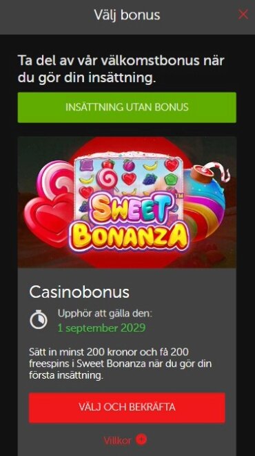Hämta din välkomstbonus hos Betsafe