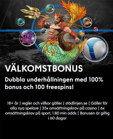 Screenshot från välkomstbonus-erbjudande hos Nordicbet
