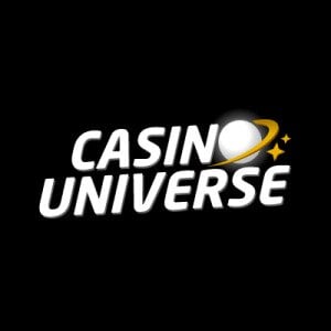 Casino Universe logossa on avaruusteema