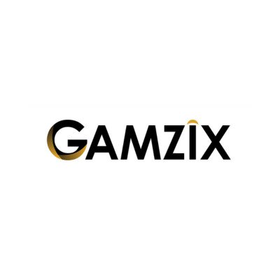 Gamzix logga med vit bakgrund