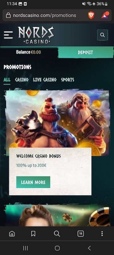 nords casino promotions