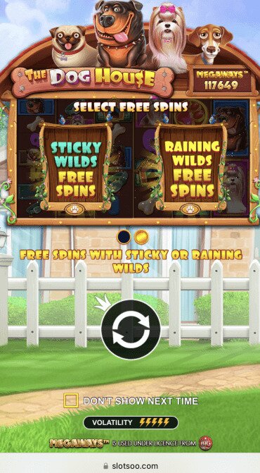 The Dog House Megaways Free Spins Bonus