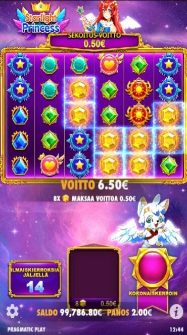Tältä näyttää Starlight Princessin ilmaiskierrosominaisuus