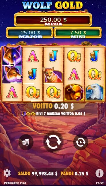 Wolf Gold voitto