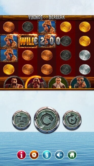 Spill på den populære spilleautomaten Vikings go Berzerk fra Yggdrasil