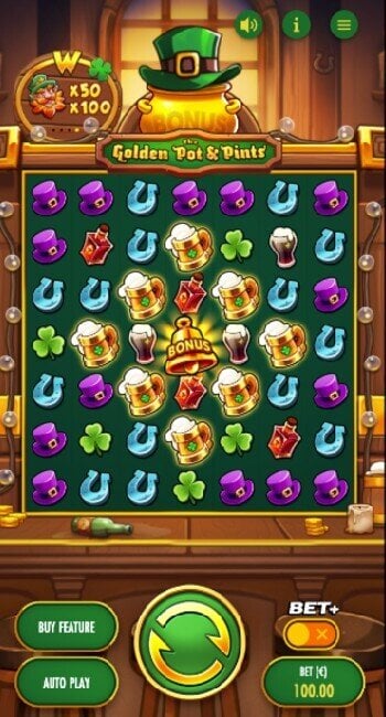 Den ny Thunderkick-automaten Golden Pot & Pints