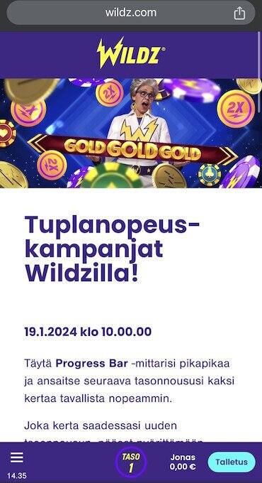 Wildz kampanjat