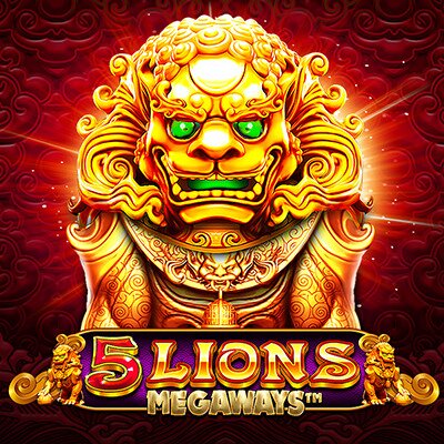 5 Lions Megaways game logo