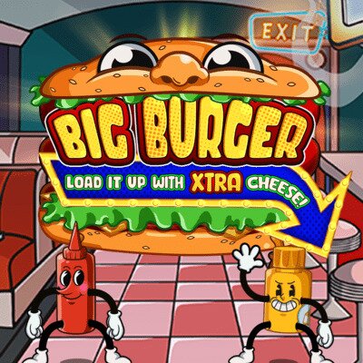 Big Burger Load It Up With Xtra Cheese Logo
