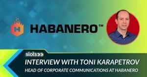 Slotsoo interviews Toni Karapetrov from Habanero Games