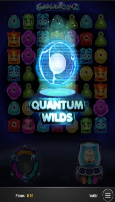 Quantum Wild -toiminto käynnistyy