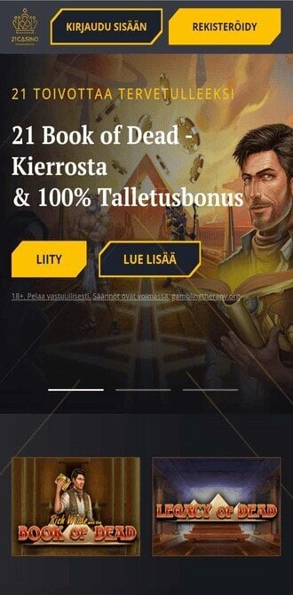 21casino tervetuloa