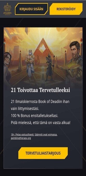 21casino tervetuloa 2