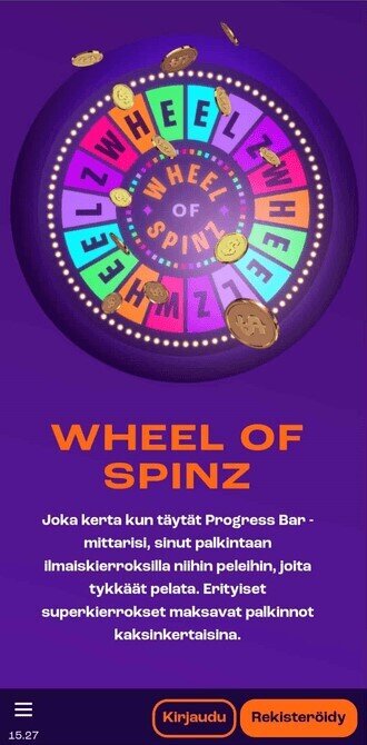 Wheelz Wheel of Spins
