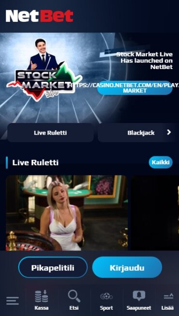 NetBet livekasino