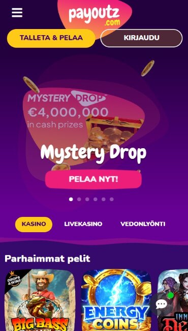 Payoutz etusivu