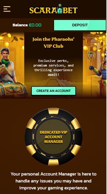 Scarabet VIP Club