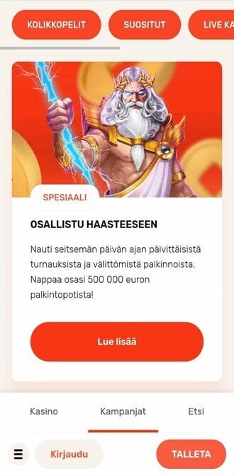 Koi Casino kampanjat
