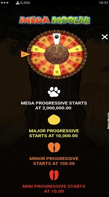 Mega Moolah - Progressive Slots