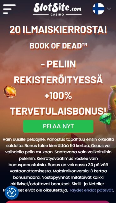 Slotsite etusivu