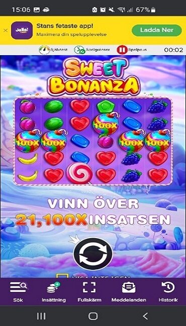 Spela Sweet Bonanza