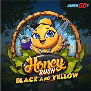 Cute Bee themed slot Honey Rush by Play'nGO is built around Wiz Khalifa's hit song Black and Yellow