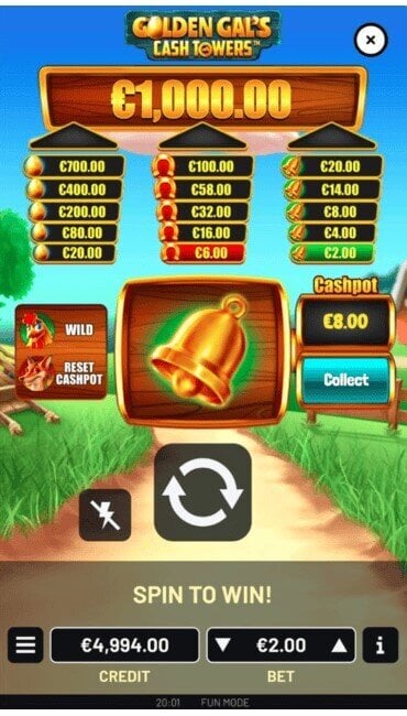 Image showing Cash Towers in Golden Gal’s Cash Towers.
