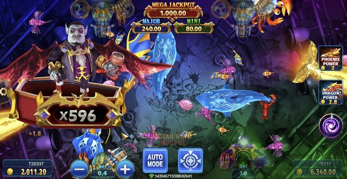 ocean king jackpot shooting game