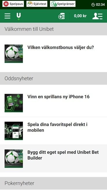 Unibet Kampanjer