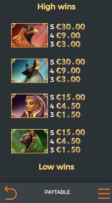 Discover the most valuable base game symbols in the Valley of the Gods slot, with the top end of this game’s paytable.