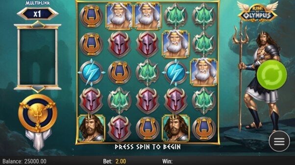 Behold the almighty power of this trio of Ancient Greek gods in Rise of Olympus, where gods can unleash the Wrath of God.