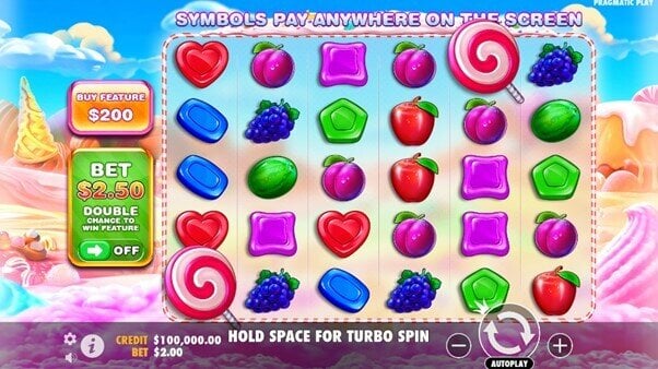 Spin the reels of Sweet Bonanza within a heavenly, sugar-filled backdrop.