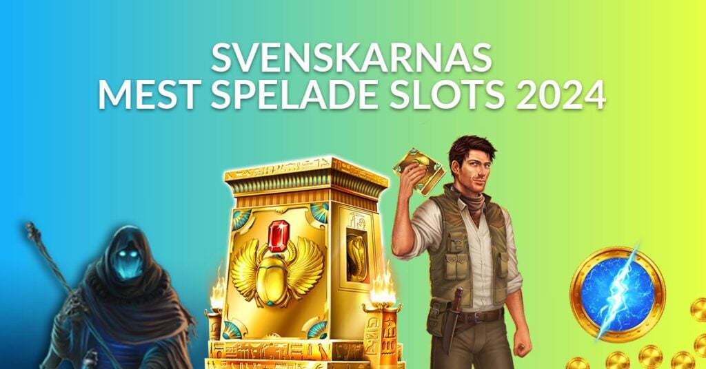 svenskarnas mest spelade slots 2024