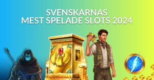 svenskarnas mest snurrade spelautomater 2024
