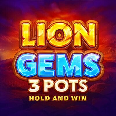 Lion Gems 3 Pots: Hold and Win