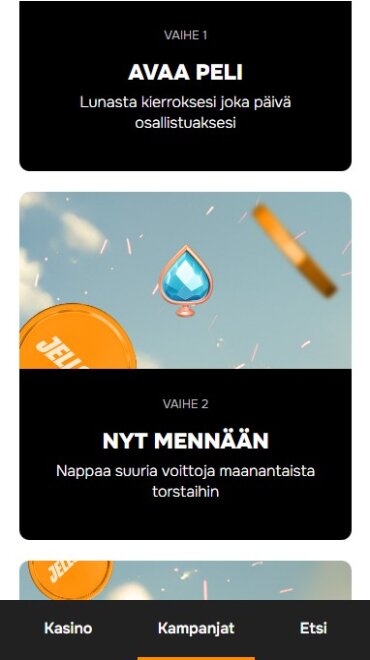 Jellonan viikoittainen ilmaiskierroskisa esittelyssä