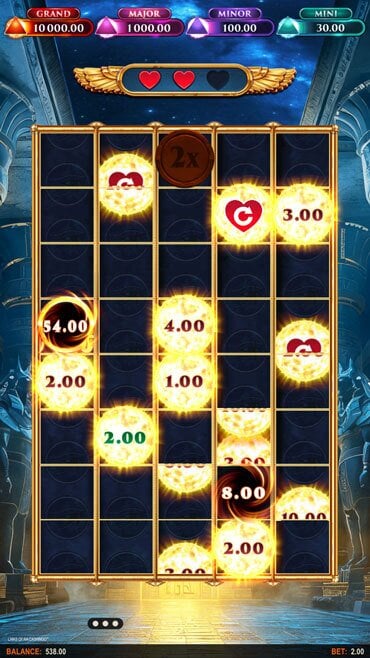 The Ultra Link and Win feature in Links of Ra Cashingo