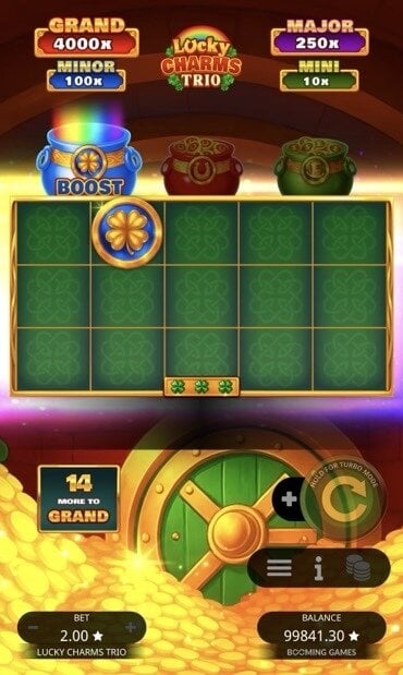 Lucky Charms Trio bonus game
