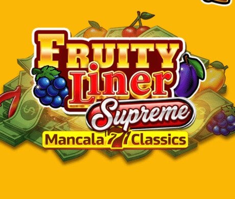 FruityLiner Supreme is a highly volatile slot by Mancala Gaming
