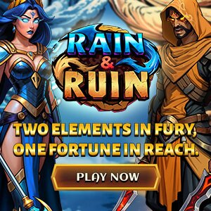 Rain and Ruin is an online slot game by provider Just Slots