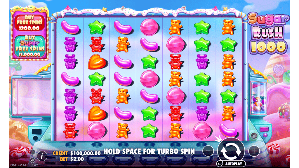 Sugar Rush 1000 slot by Pragmatic Play
