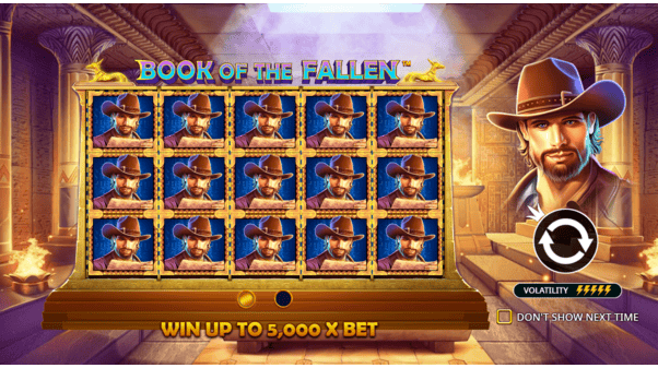 Book of Fallen is a very popular slot by Pragmatic Play